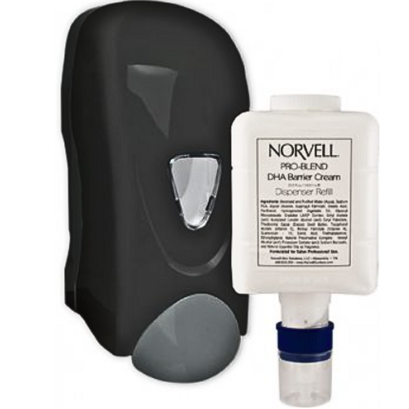 Norvell DHA Barrier Cream Wall Dispenser With one Refill Cartridge