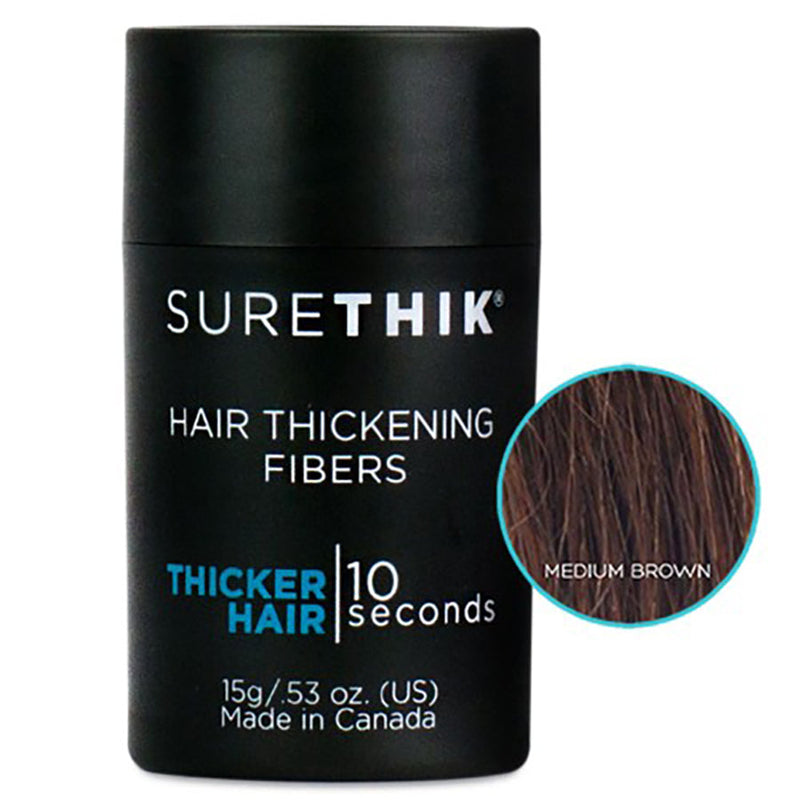 SURETHIK SureThik Hair Fibers Medium Brown 15g