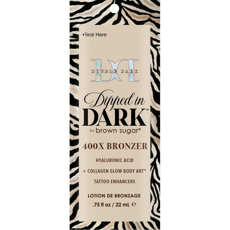Brown Sugar Double Dark Dipped in Dark (400X)