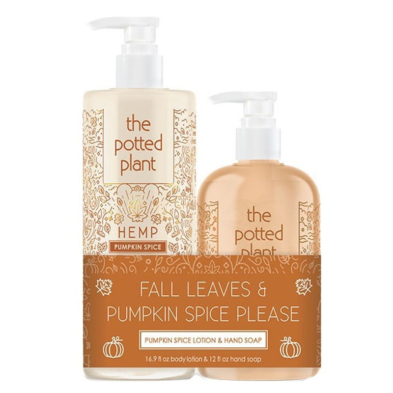 The Potted Plant Pumpkin Spice Duo Bundle Lotion & Soap