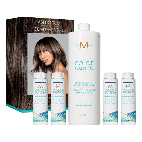 Moroccanoil Color Calypso Ash Gold Try Me Kit
