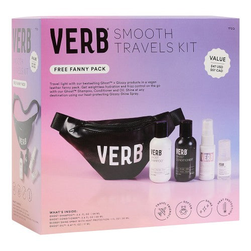 Verb Smooth Travels Kit With Fanny Pack