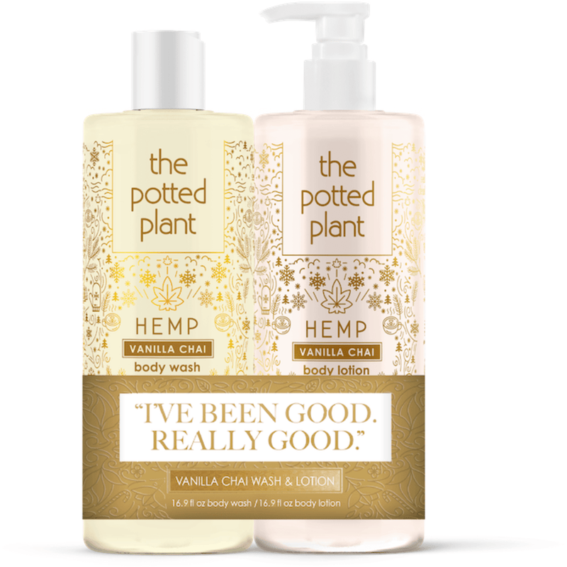 The Potted Plant Vanilla Chai Duo Bundle  Lotion & Wash
