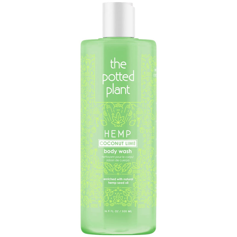 The Potted Plant Coconut Lime Body Wash 16.9oz