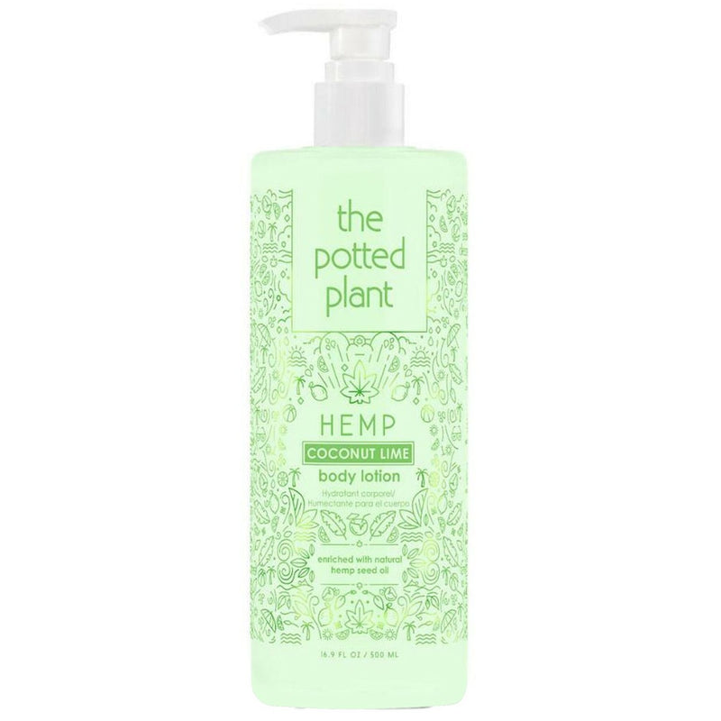 The Potted Plant Coconut Lime Body Lotion 16.9oz