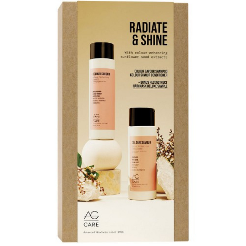AG Care Radiate & Shine Color Savour Holiday Duo