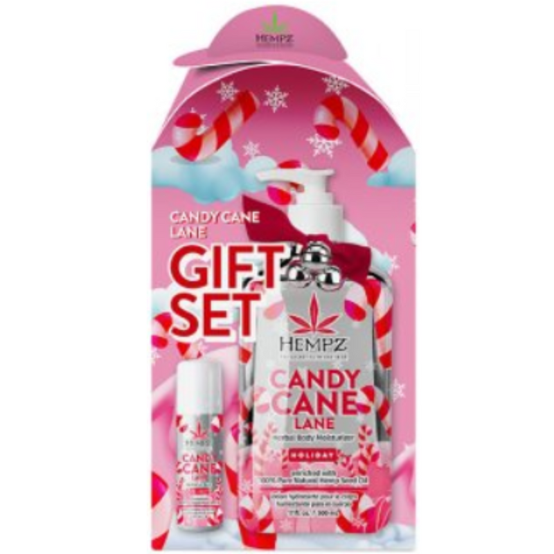 Supre Tan Hempz Candy Cane Lane Holiday Gift Set