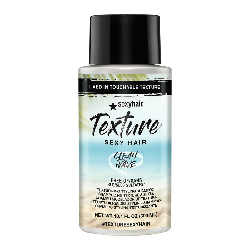 Sexy Hair Concepts Texture Sexy Hair Clean Wave Texturizing Styling Shampoo 10.1 oz