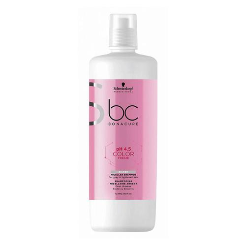 BC BONACURE pH 4.5 Color Freeze Silver Micellar Shampoo 33.8oz