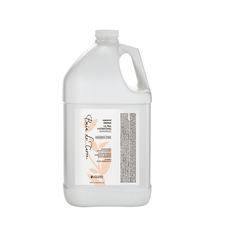 Bain de Terre Coconut Papaya Ultra Hydrating Shampoo 1 Gallon