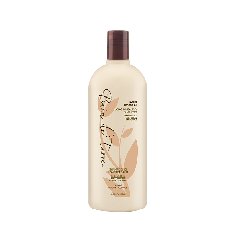 Bain de Terre Sweet Almond Oil Long & Healthy Shampoo 33.8oz