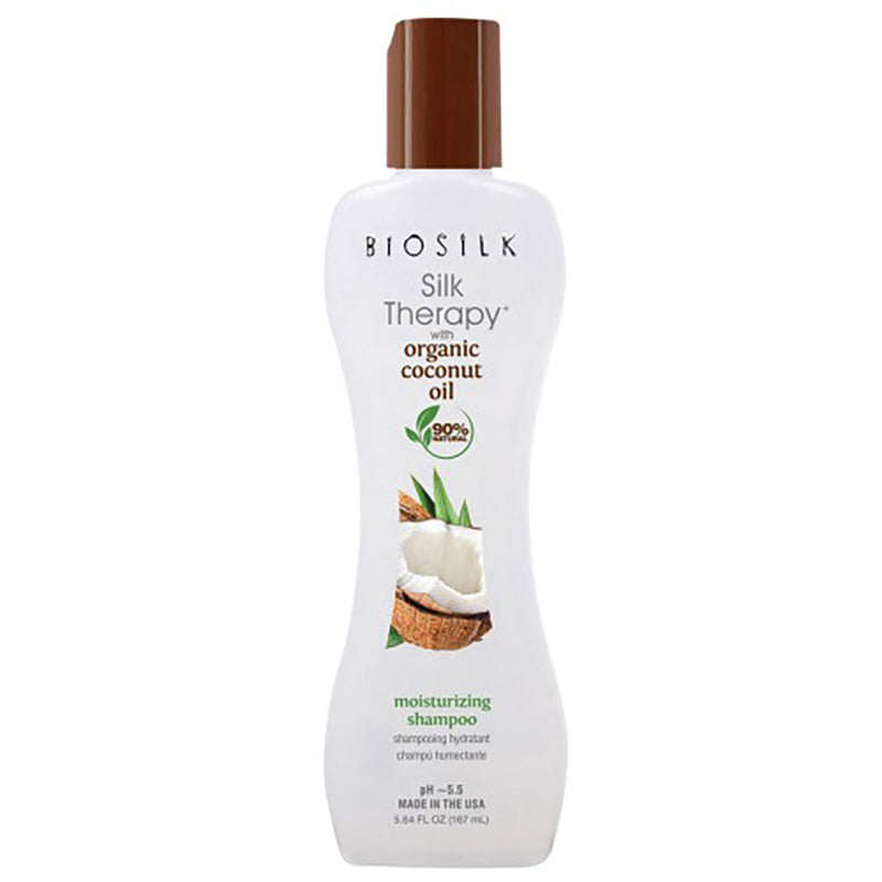 Biosilk Silk Therapy Coconut Oil Moisturizing Shampoo 5oz
