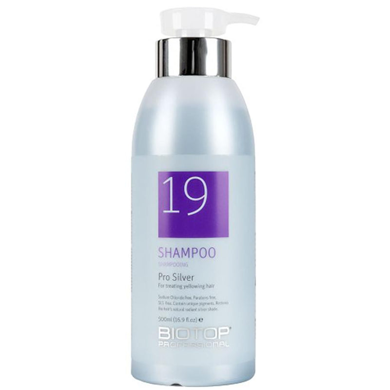 Biotop Professional 19 Pro Silver Shampoo 16.9oz