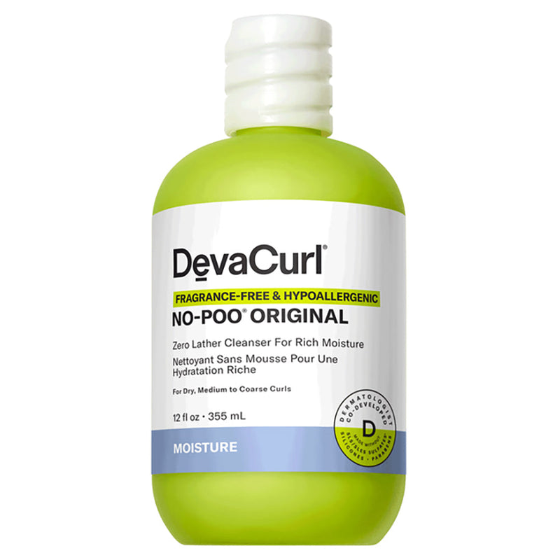 Deva Curl Fragrance-Free No-Poo Original Cleanser 12oz