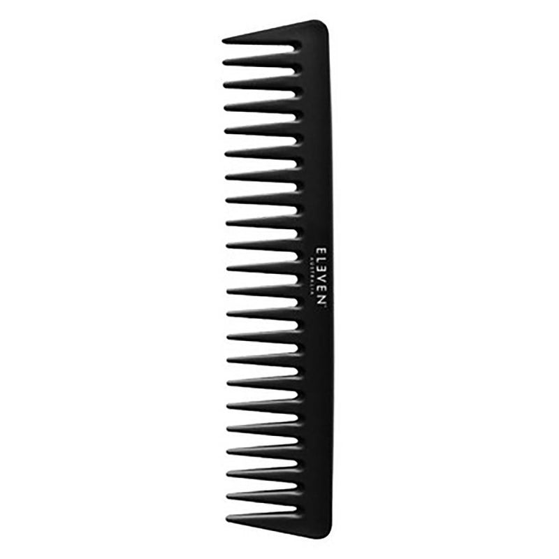 ELEVEN BLACK WIDE TOOTH COMB ELET030
