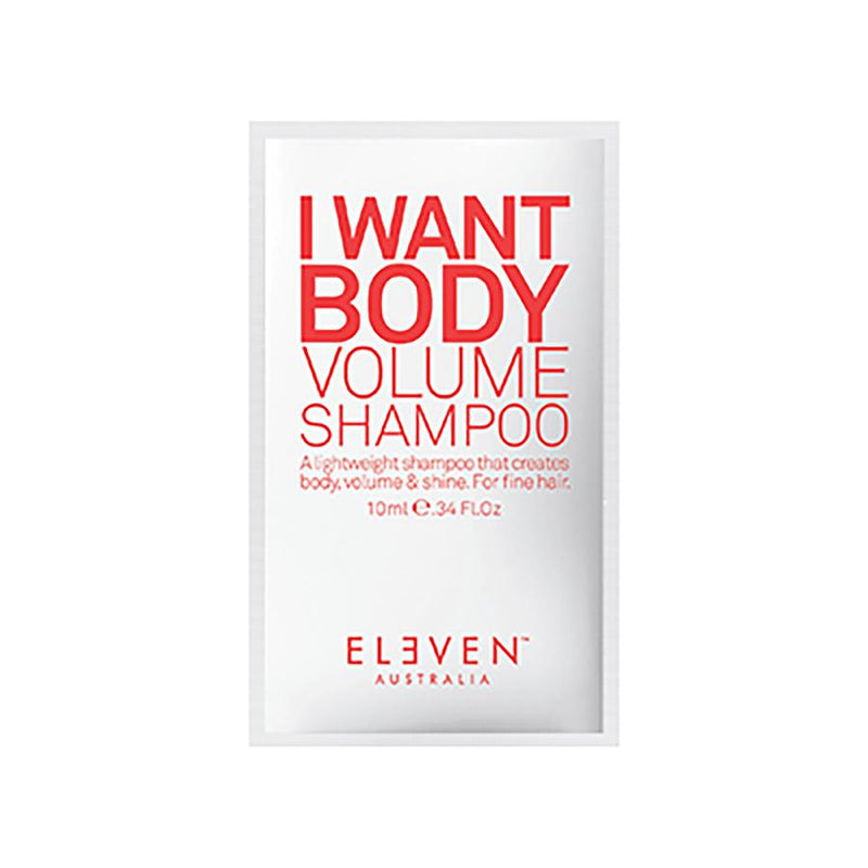 ELEVEN I WANT BODY VOLUME SHAMPOO ELE073 - 10ml