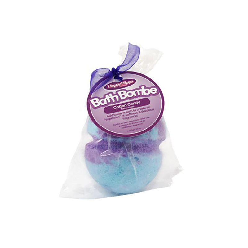 Happy Hippo Bath Bomb 5.5oz cotton candy