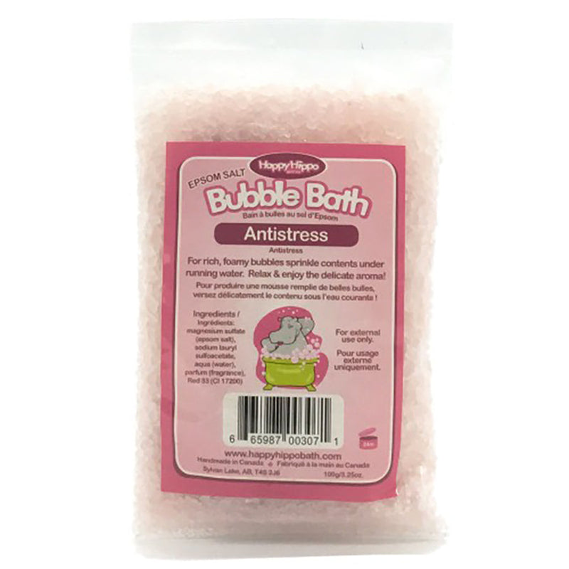 Happy Hippo Epsom Salt Bubble Bath 3.5oz anti stress