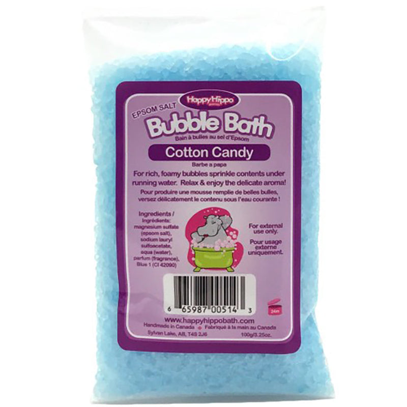 Happy Hippo Epsom Salt Bubble Bath cotton candy