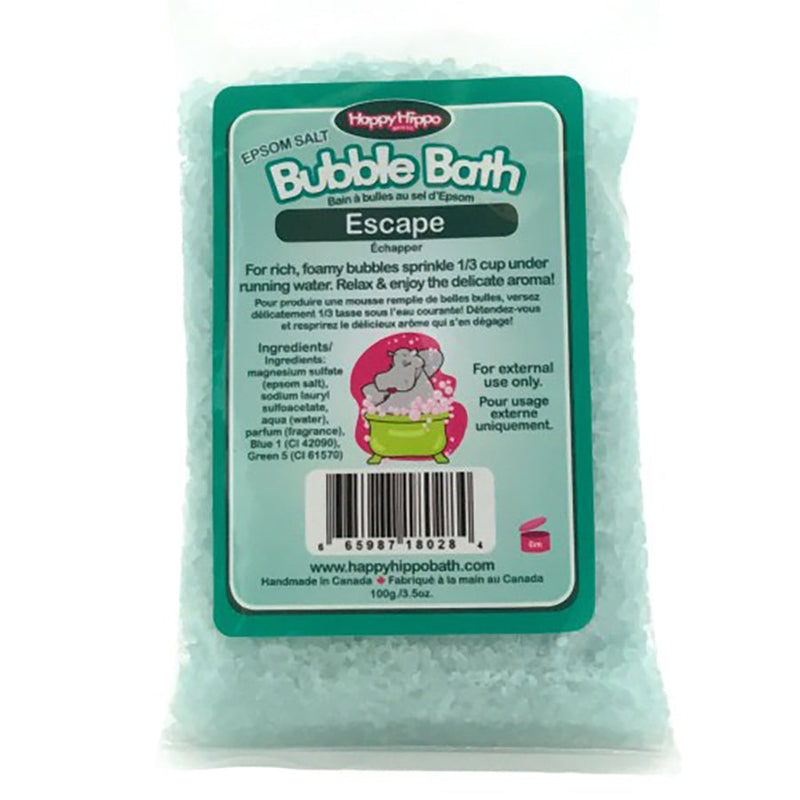 Happy Hippo Epsom Salt Bubble Bath escape