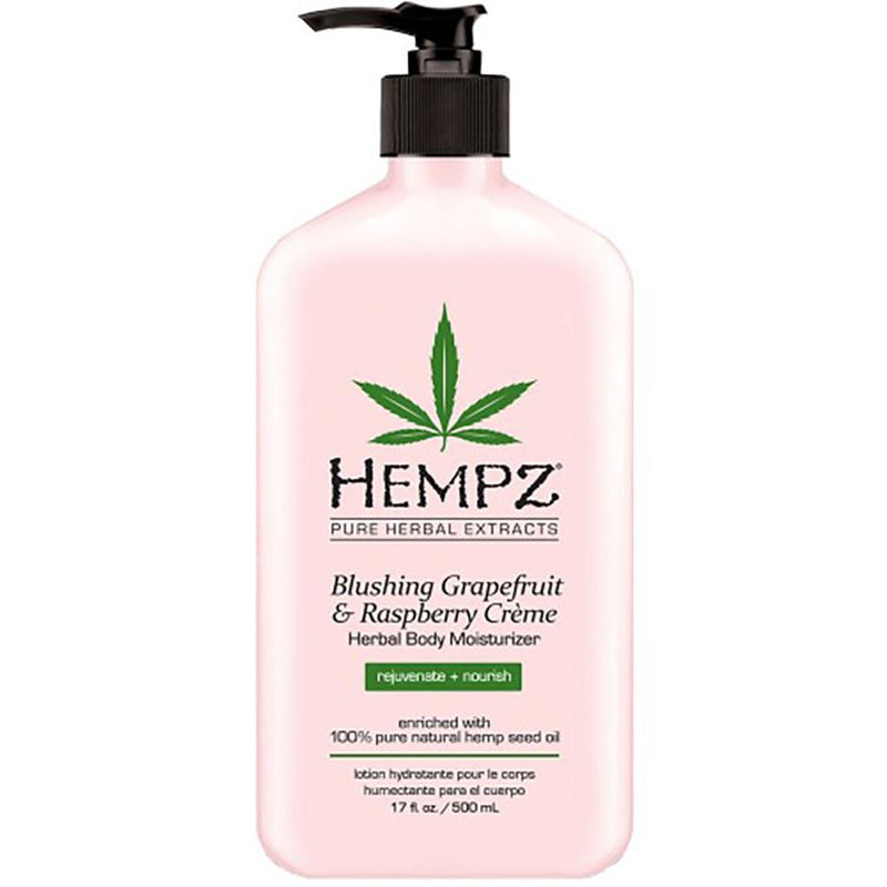 Hempz Blushing Grapefruit & Raspberry Crème Herbal Body Moisturizer 17oz