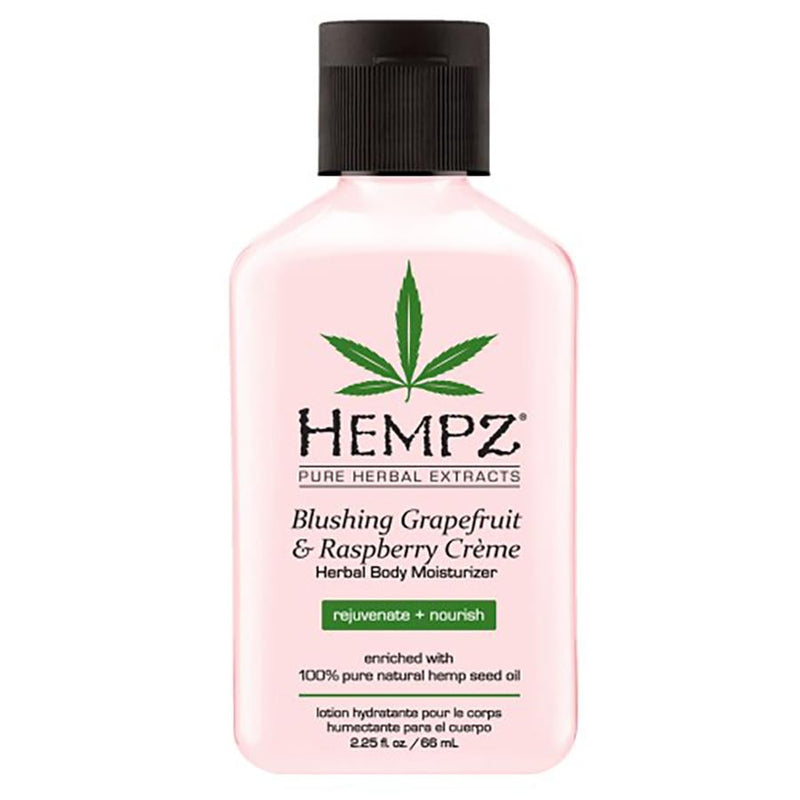 Hempz Blushing Grapefruit & Raspberry Crème Herbal Body Moisturizer 2.3oz