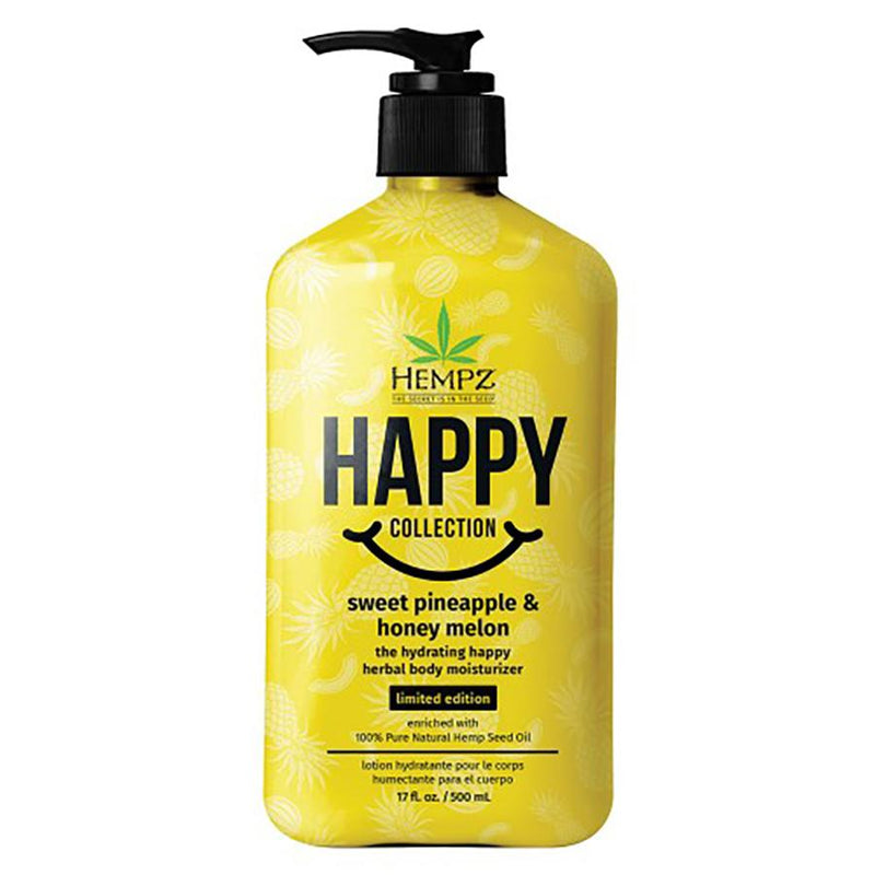 Hempz Happy Collection Pineapple & Honey Melon Body Moisturizer 17oz 