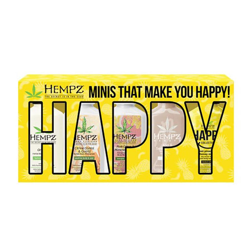 Hempz Minis That Make You Happy! Moisturizer Kit 5pk