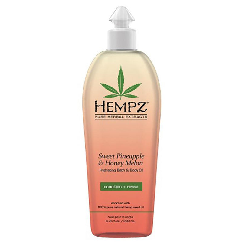 Hempz Sweet Pineapple & Honey Melon Bath & Body Oil 6.7oz