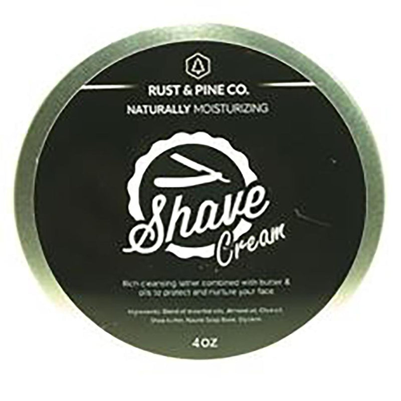 Rust & Pine Shave Cream 4 oz
