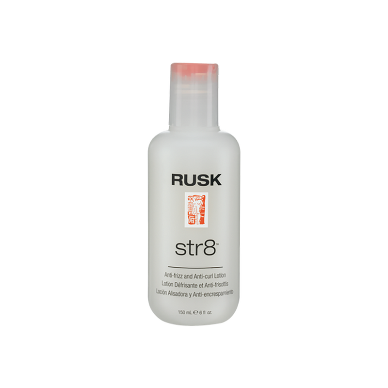 Rusk Str8 Anti-Frizz/Anti-Curl Lotion 6 oz