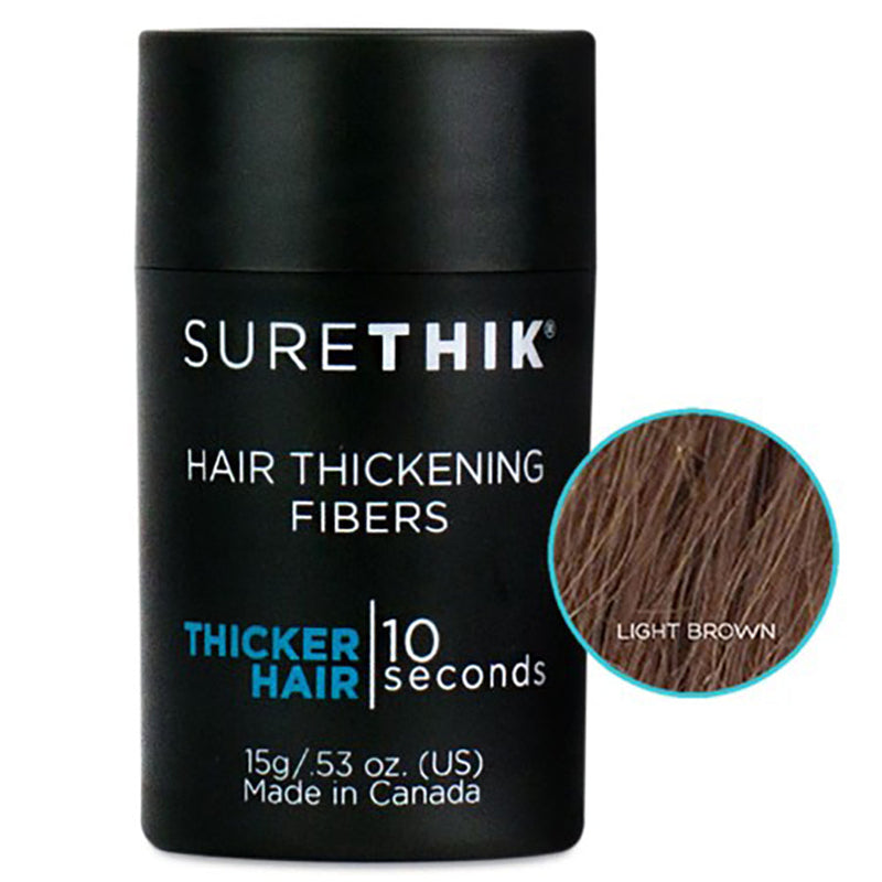 SURETHIK SureThik Hair Fibers Light Brown 15g
