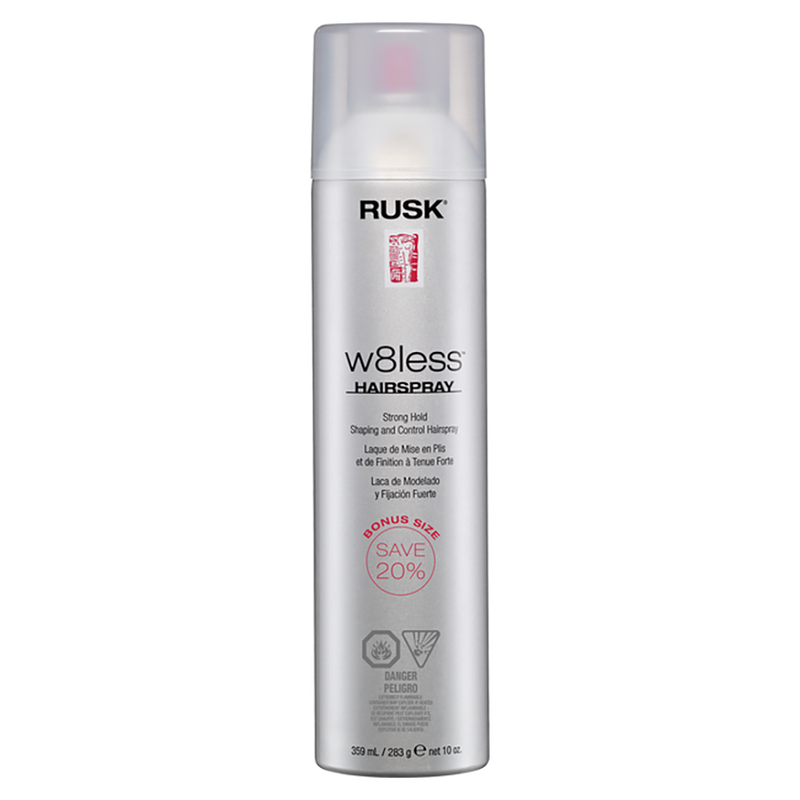 Rusk W8less Hairspray Bonus Size 55% 10oz