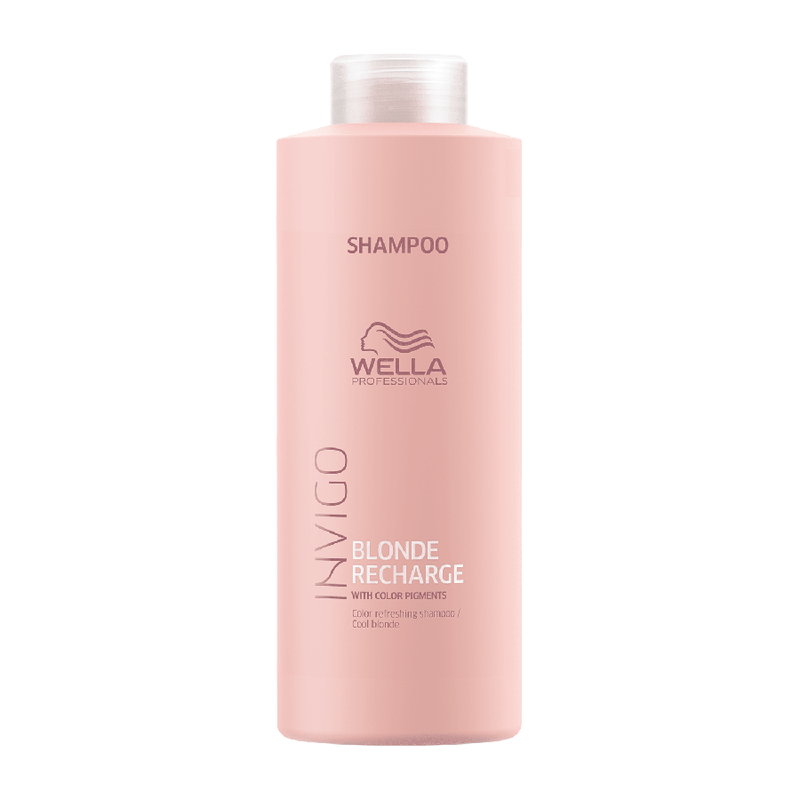 Wella INVIGO Recharge Color Refreshing Shampoo for Cool Blondes 33.8oz