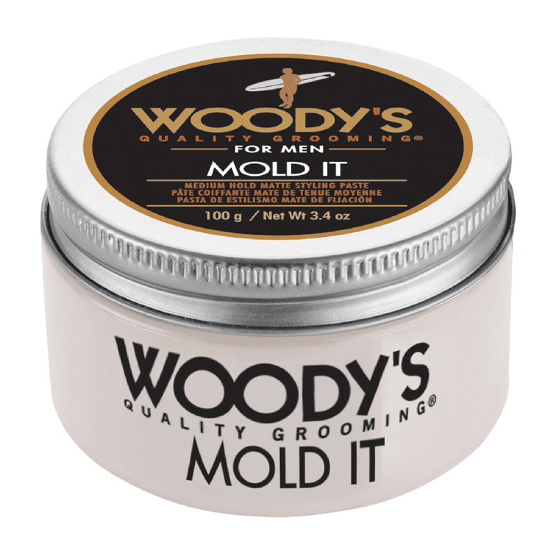 Woodys Mold It Matte Styling Paste 3.4 oz